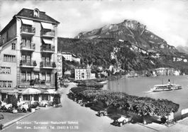 Brunnen SZ // 1956 Speise-Restaurant Schmid Oldtimer
