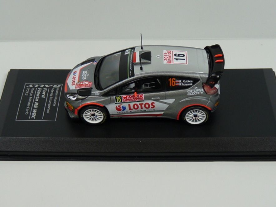 FORD FIESTA RS WRC RALLYE MONTE CARLO 2015 ROBERT KUBICA IXO DIECAST