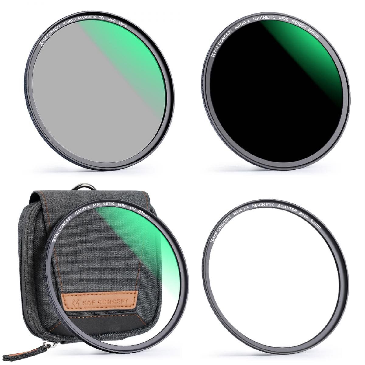 Filter: K&F Concept Magnetische Filter Set 72mm – Neu und originalverpackt aus Arboldswil von Musashi