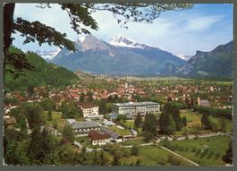 AK color Bad Ragaz SG Churfirsten, Gonzen, Alvier ≈ 1970  