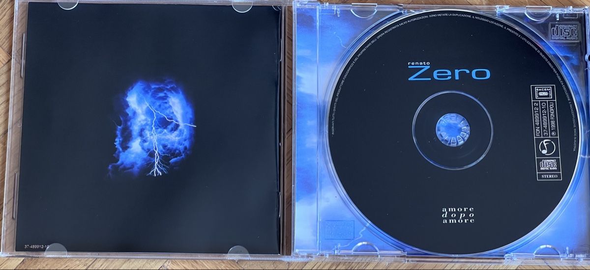 CDs: Renato Zero Amore dopo amore – Gebraucht aus Dino von ani_ypr9 1
