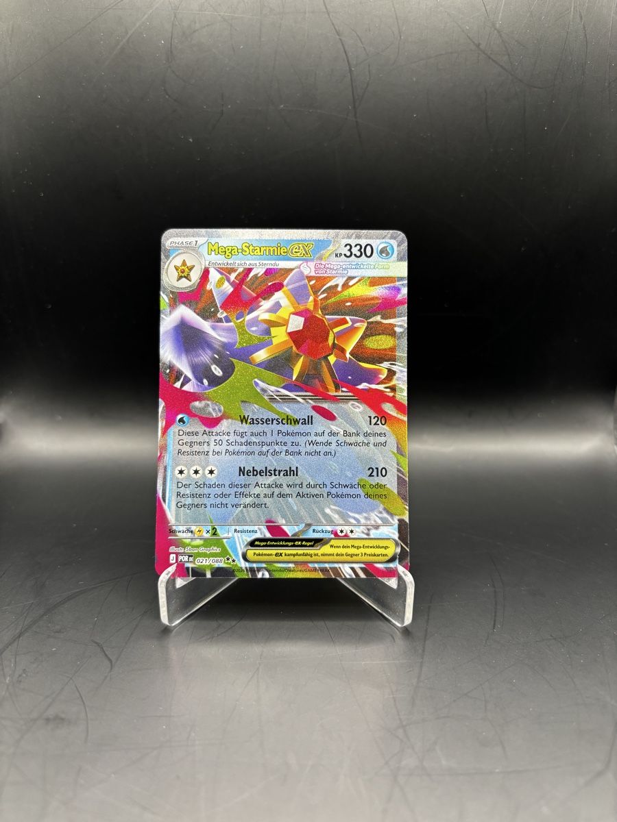 Pokémon Carte collezionabili: Mega Starmie EX Pokémon Karte DE – Nuovo (secondo la descrizione) da Magden venduto da LegacyCards