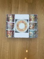Espresso Tassen Set 6 Personen Gaudi Mosaik Stil NEU OVP