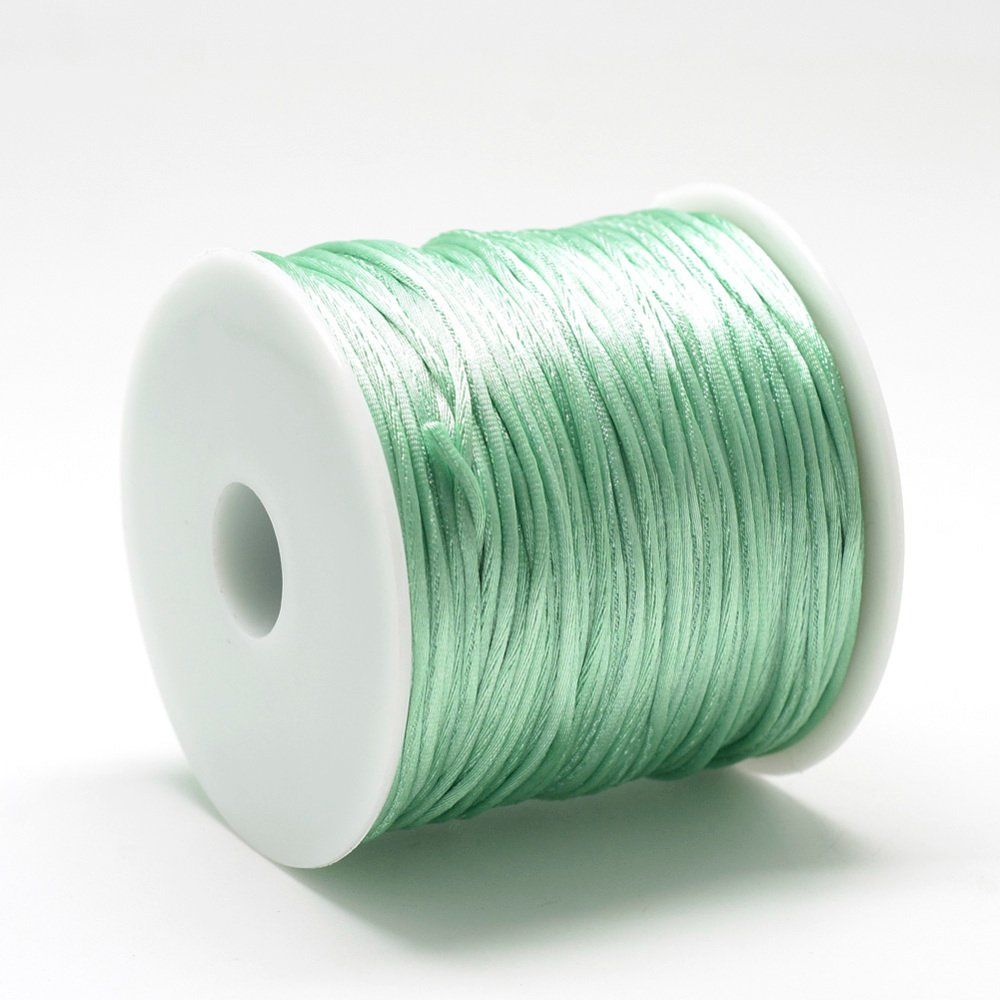 Nastri decorativi: Nylonband aquamarin, 1mm, 10 Meter – Nuovo (secondo la descrizione) da Stallikon venduto da perlenliebe 3