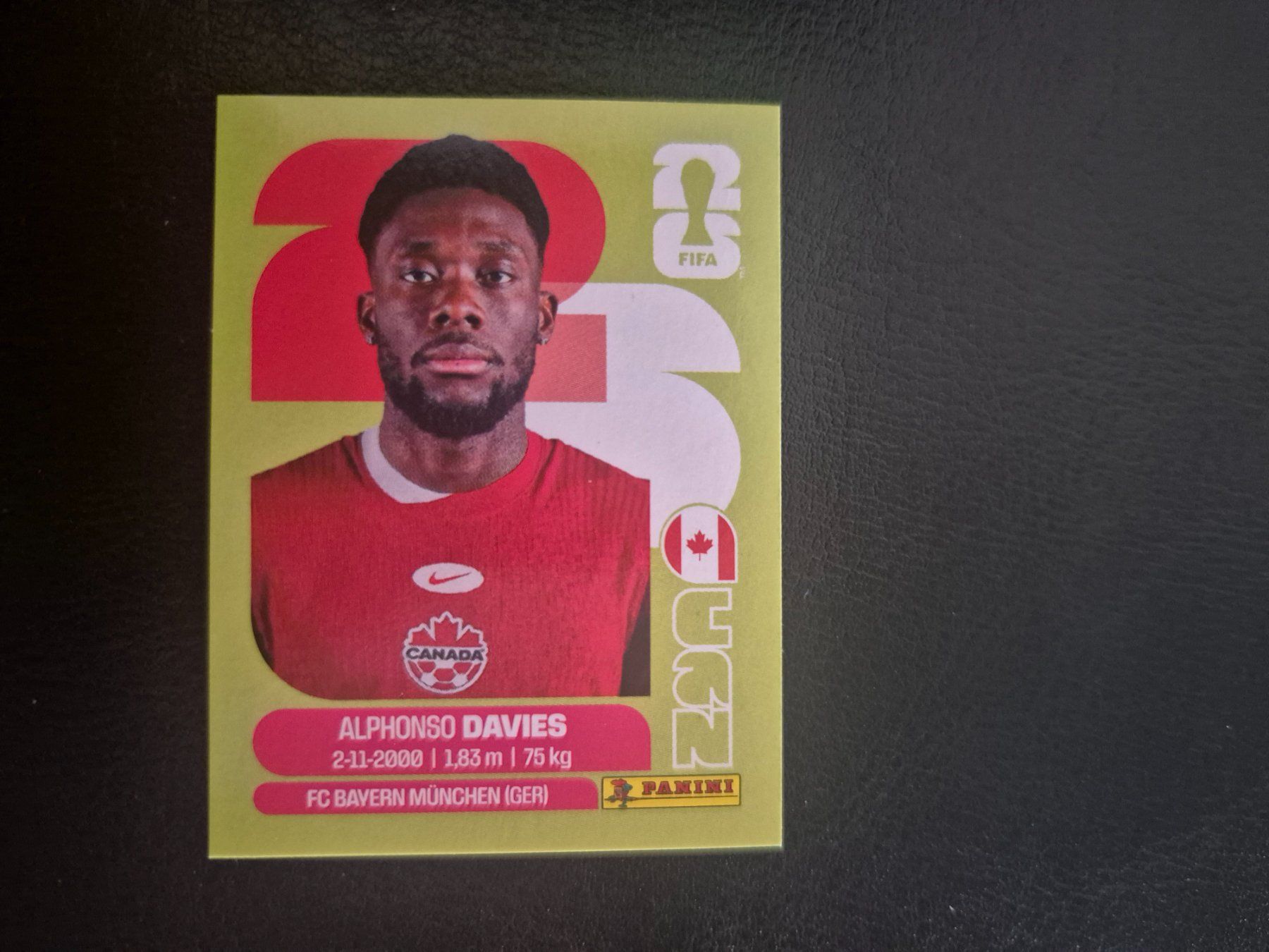 Panini Carte collezionabili: Panini WM 26 CAN 3 – Nuovo (secondo la descrizione) da Rorschacherberg venduto da AJ3108