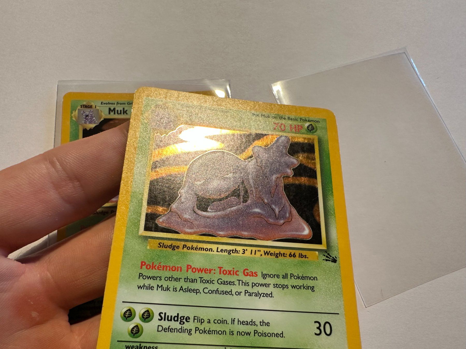 Pokémon Sammelbilder & Trading cards: Muk holo Set Fossil EN – Gebraucht aus Hagendorn von Pokecollectorch 7