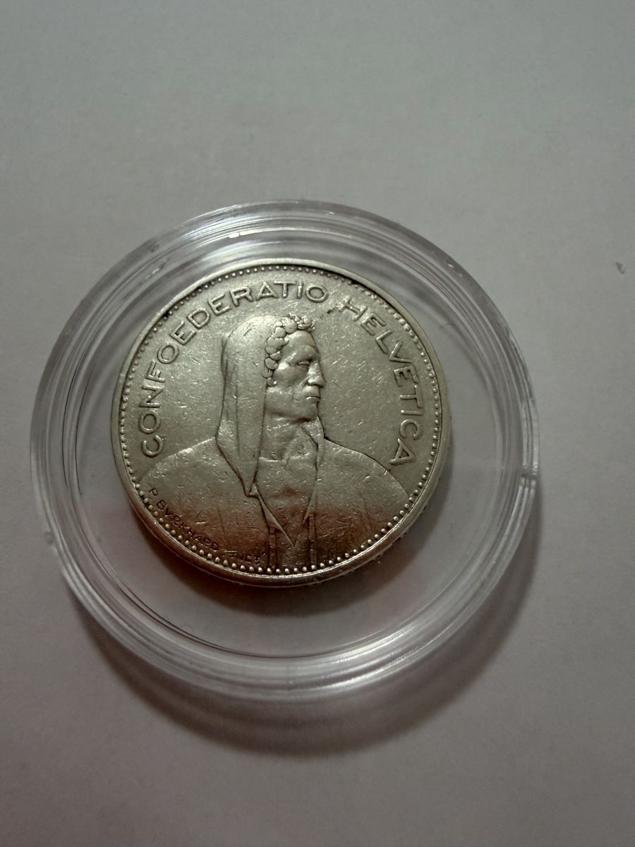 Tutti le monete: Schweizer Silver Münze  – Usato da Glis venduto da bfe_ghf5 1