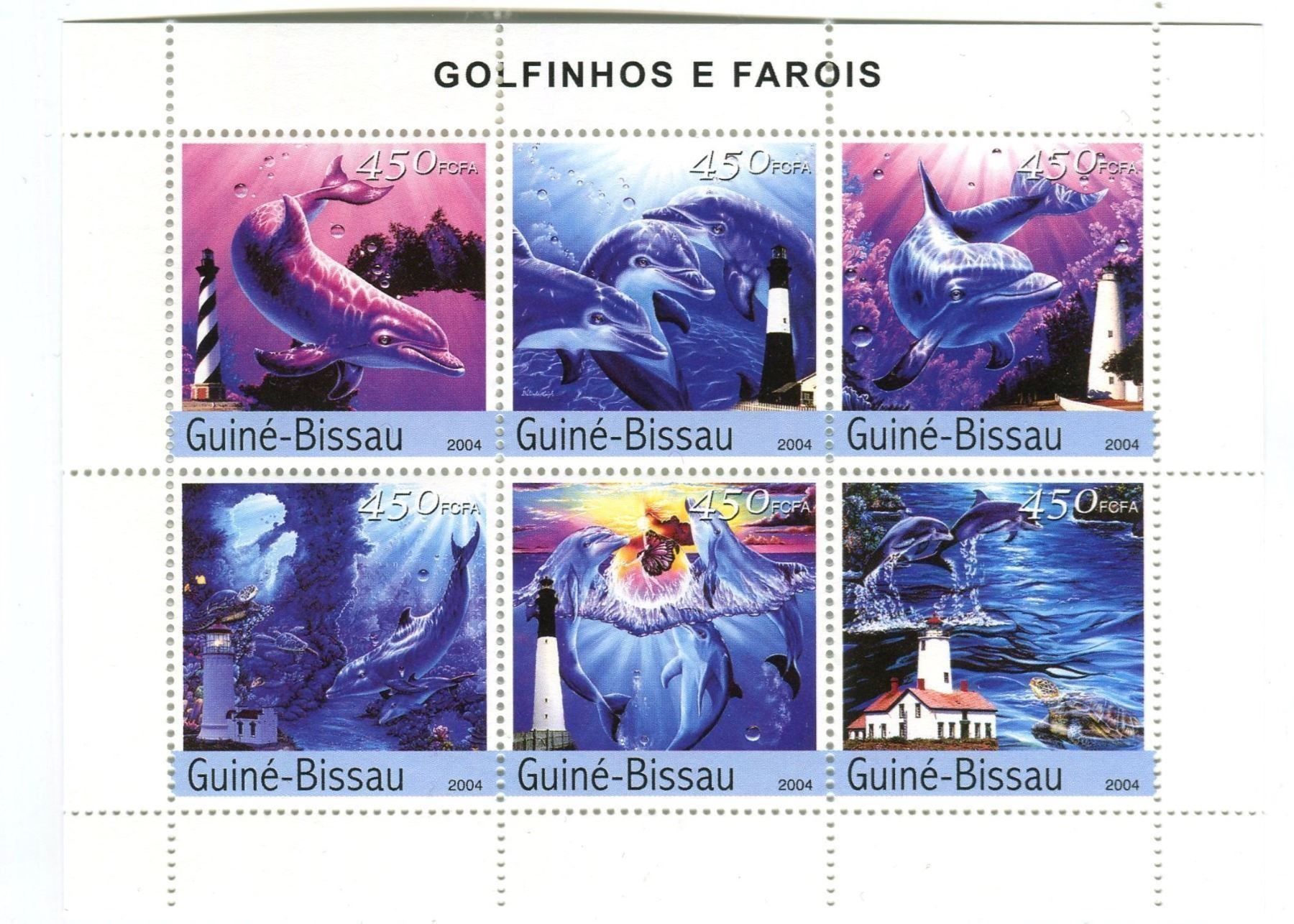 Tutti i francobolli: Block "Delfine". Guinea-Bissau. – Nuovo e nell'imballaggio originale da Basel venduto da Butsch5