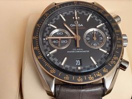 Omega Speedmaster Racing grau/gold Full set, wie neu!