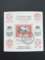 1960 Köln Postwertzeichenausstellung Liechtenstein Schweiz