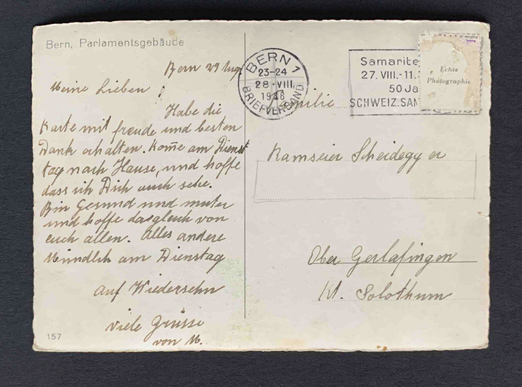 Cartoline postali: AK Bern Parlamentsgebäude – Usato da Goldau venduto da artelier1 1