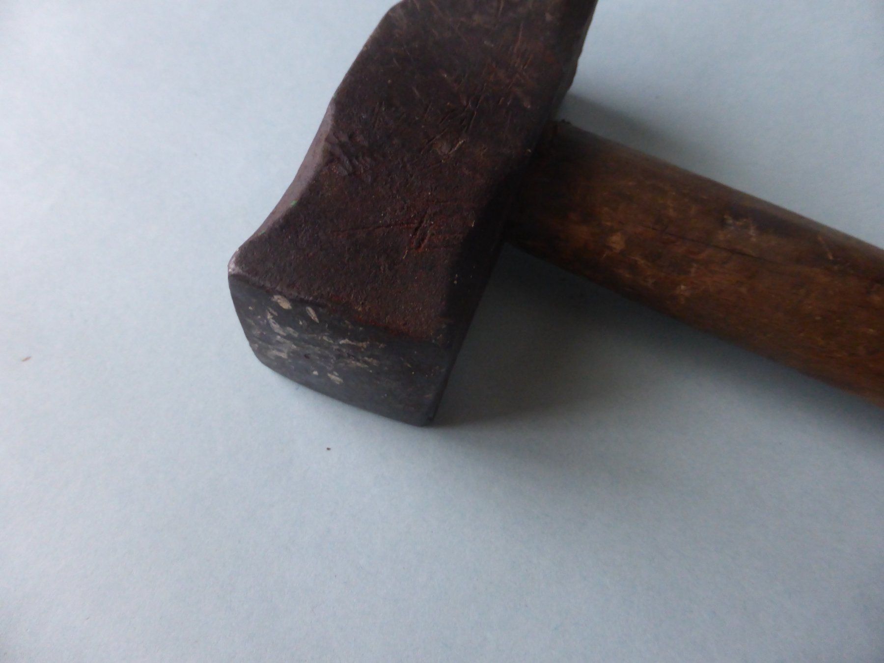 Alle Werkzeuge: Sehr alter Fäustel, Hammer – Gebraucht aus Triengen von Nussbaum14 3