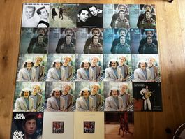 LP Sammlung Simon & Garfunkel, Paul, 23 LPs, div. Pressungen