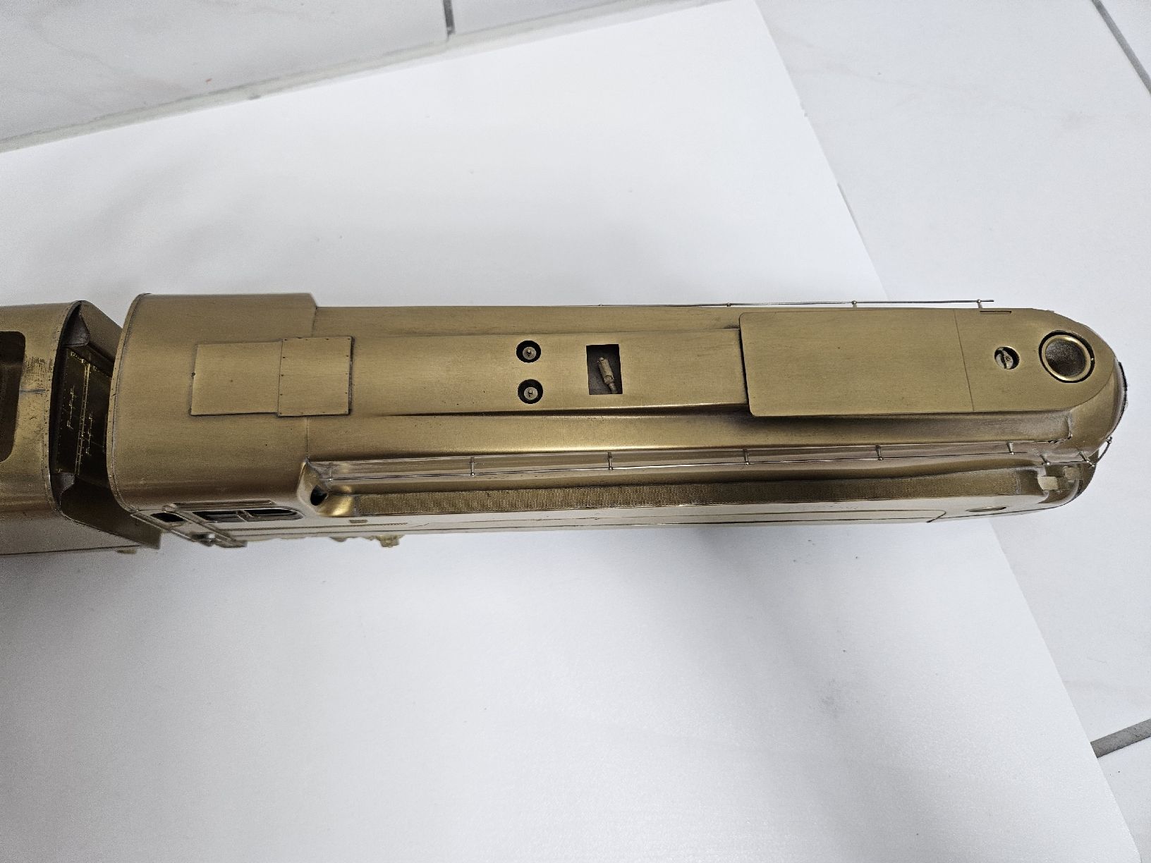 Modellini di ferrovie: Dampflokomotive Alco Models Messing Spur H0 ungetestet – Usato da Schlieren venduto da Bestleo 3