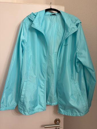 Windjacke Outventure blau mit Kapuze Neu