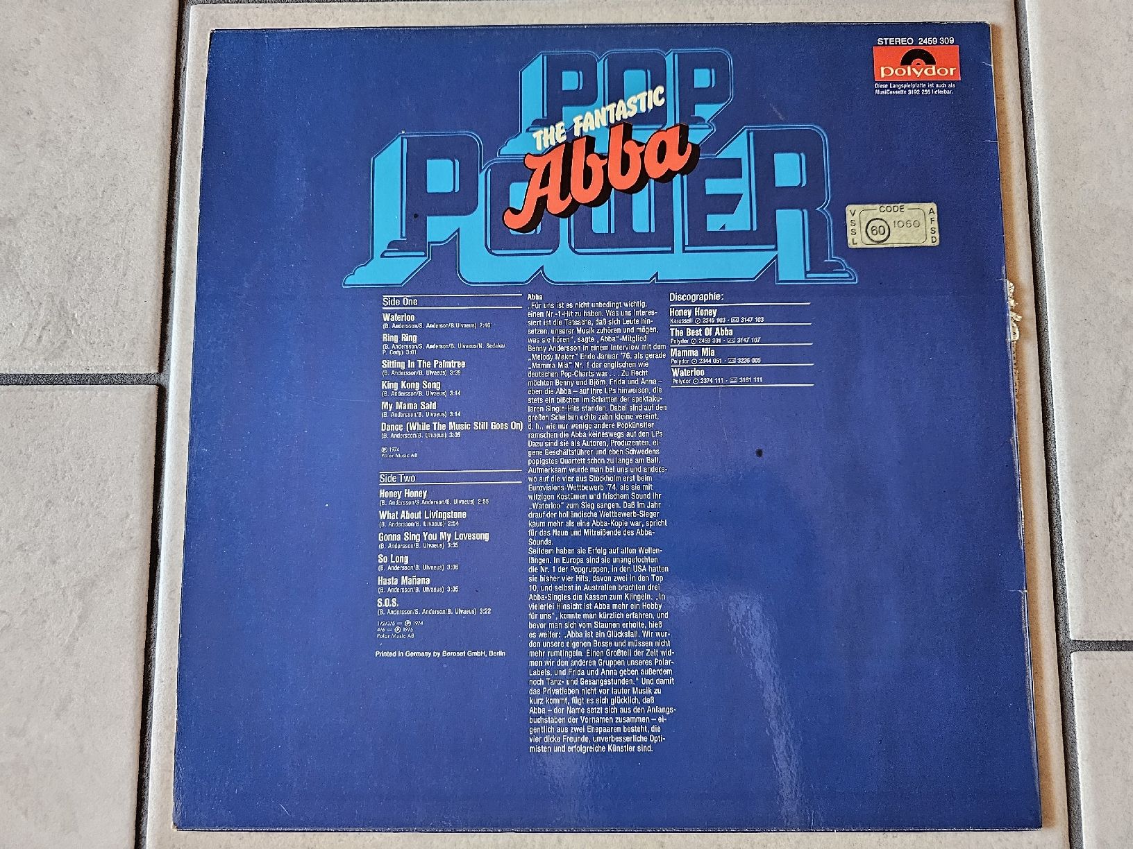 Dischi in vinile: ABBA  -  The Fantastic  /  Pop Power /  LP – Usato da Schneisingen venduto da backstore24 1