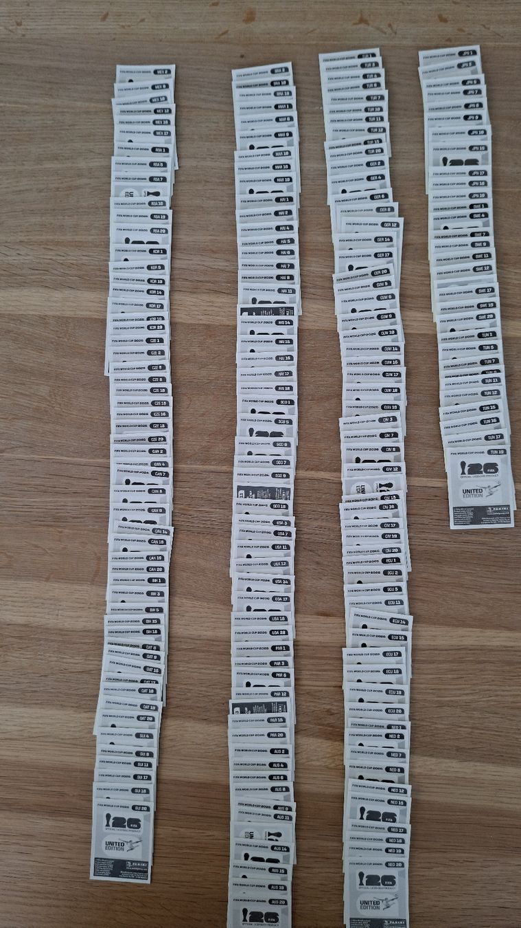 Panini Sammelbilder & Trading cards: Panini 2026 1/2 set – Neu (gemäss Beschreibung) aus Lugnorre von cod_lk7g 2
