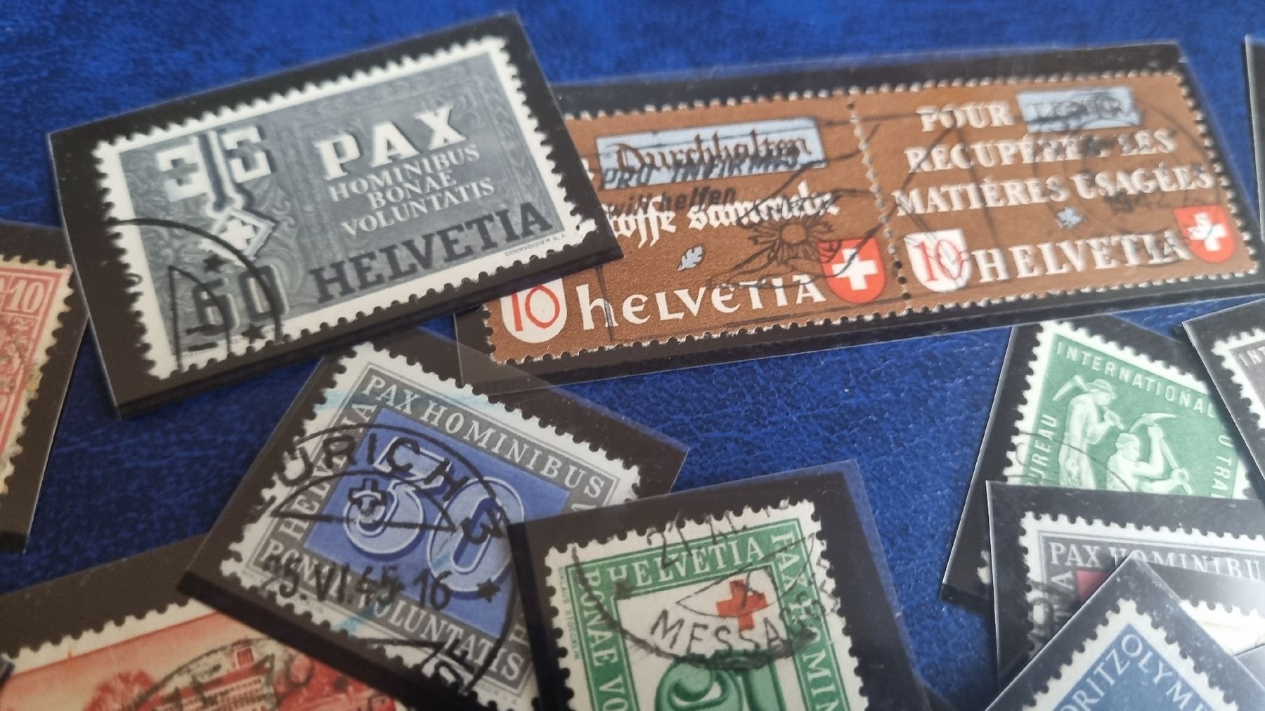 Tutti i francobolli: AUS NACHLASS - DIVERSE SCHWEIZER BRIEFMARKEN  – Usato da Heimenschwand venduto da Valvora 2