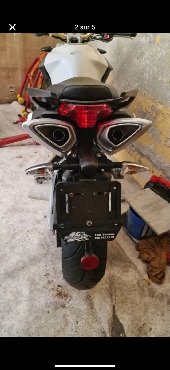 Aprilia Strasse: Aprilia shiver 750 – Defekt aus Collombey von arta1804 4