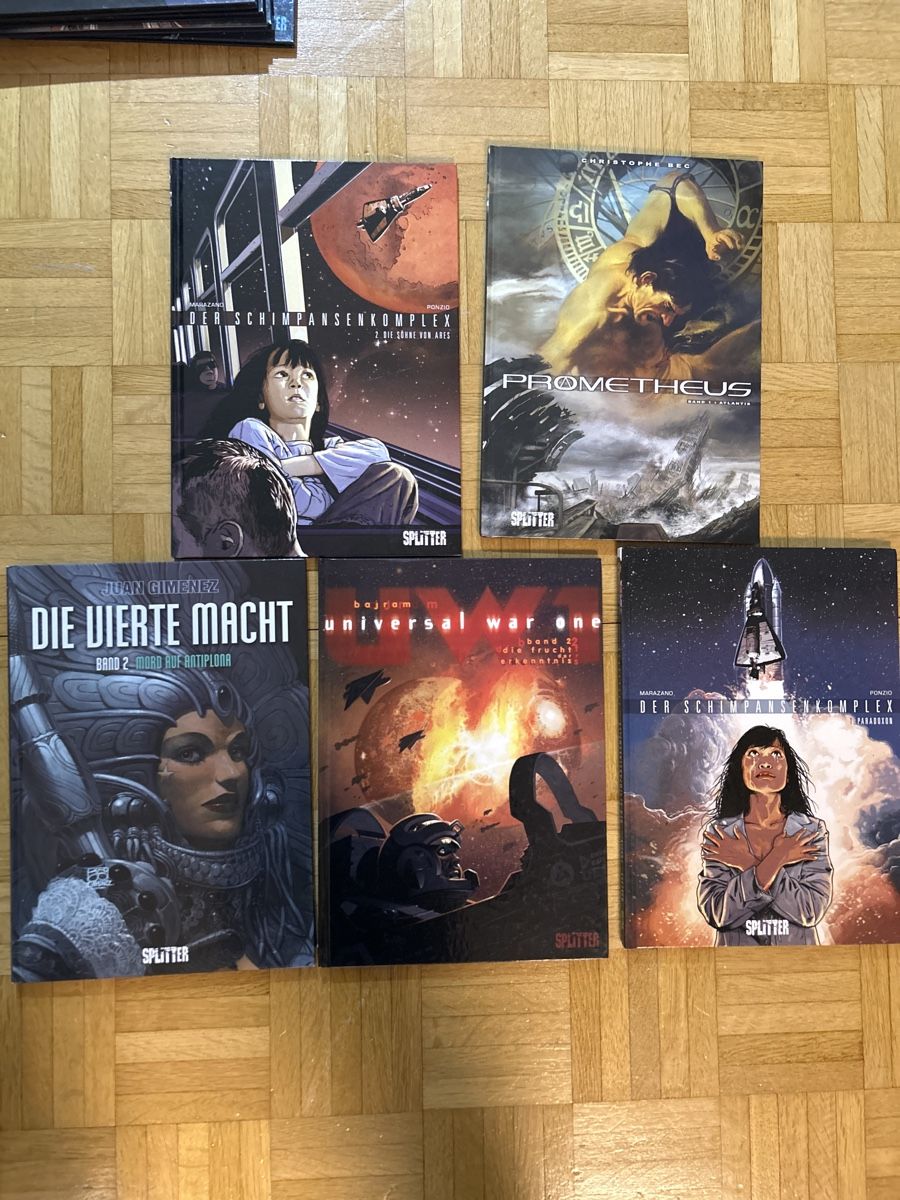 Fumetti: Comic Sammlung: Splitter Verlag - Science Fiction Top! – Usato da Zürich venduto da jasmin011 2