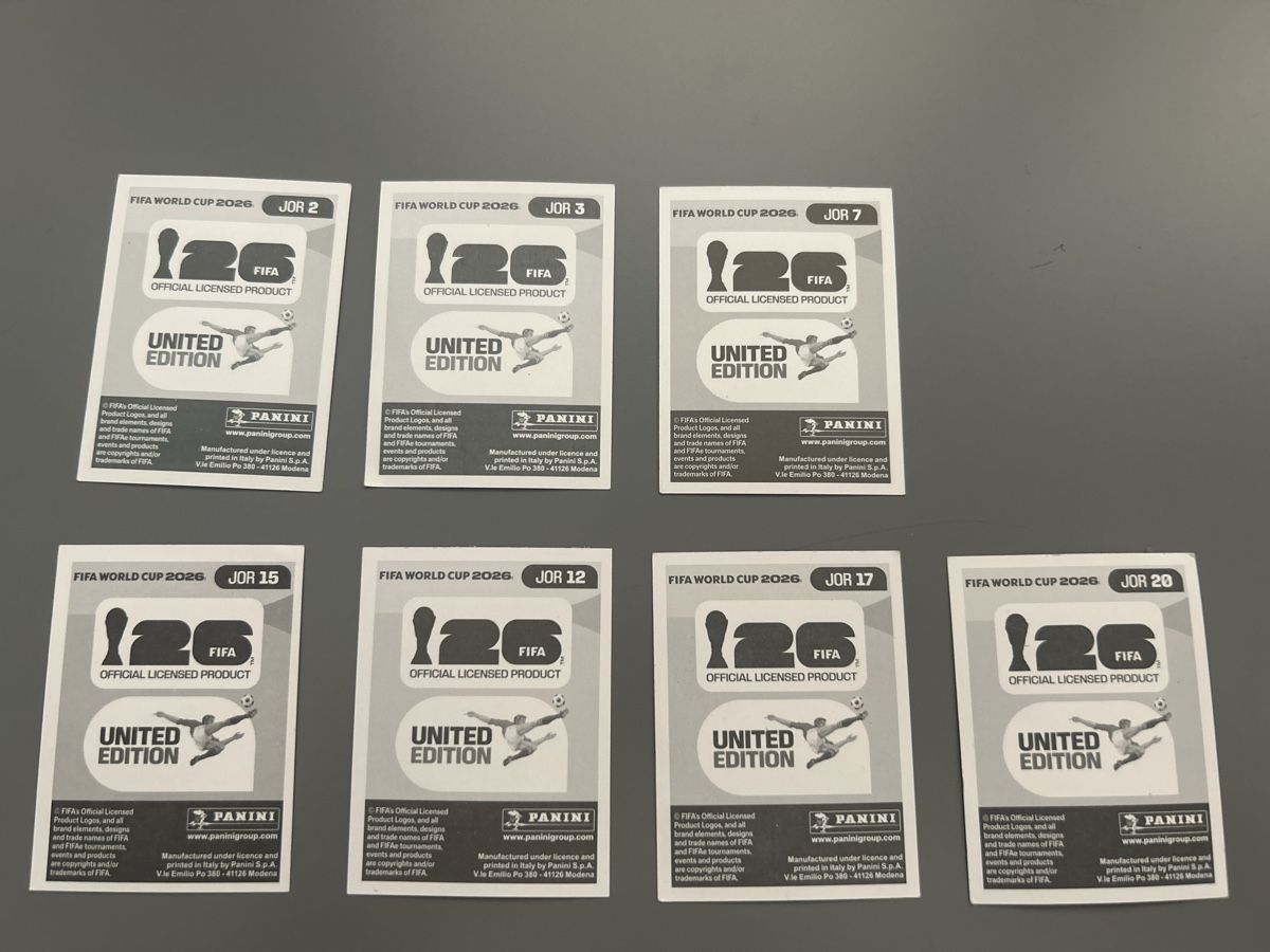 Panini Carte collezionabili: 7 Jordanien Panini Sticker  – Nuovo (secondo la descrizione) da Boniswil venduto da sim_7zhp