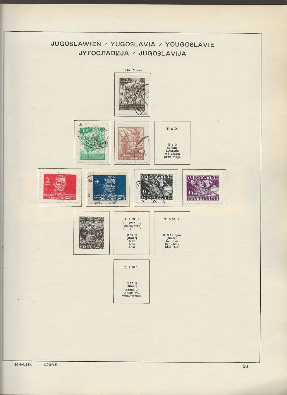 Tous les timbres: Marken Jugoslawien – D'occasion à Au ZH par xelagreb01 6