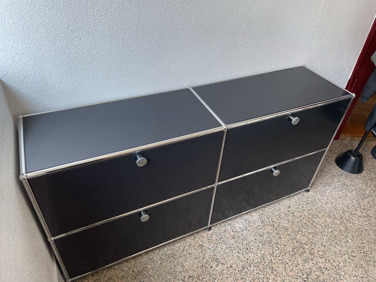 USM Scaffali: USM Haller Sideboard 2x2 (mit Zwischenregale) – Usato da Biel/Bienne venduto da juliebazzini 7