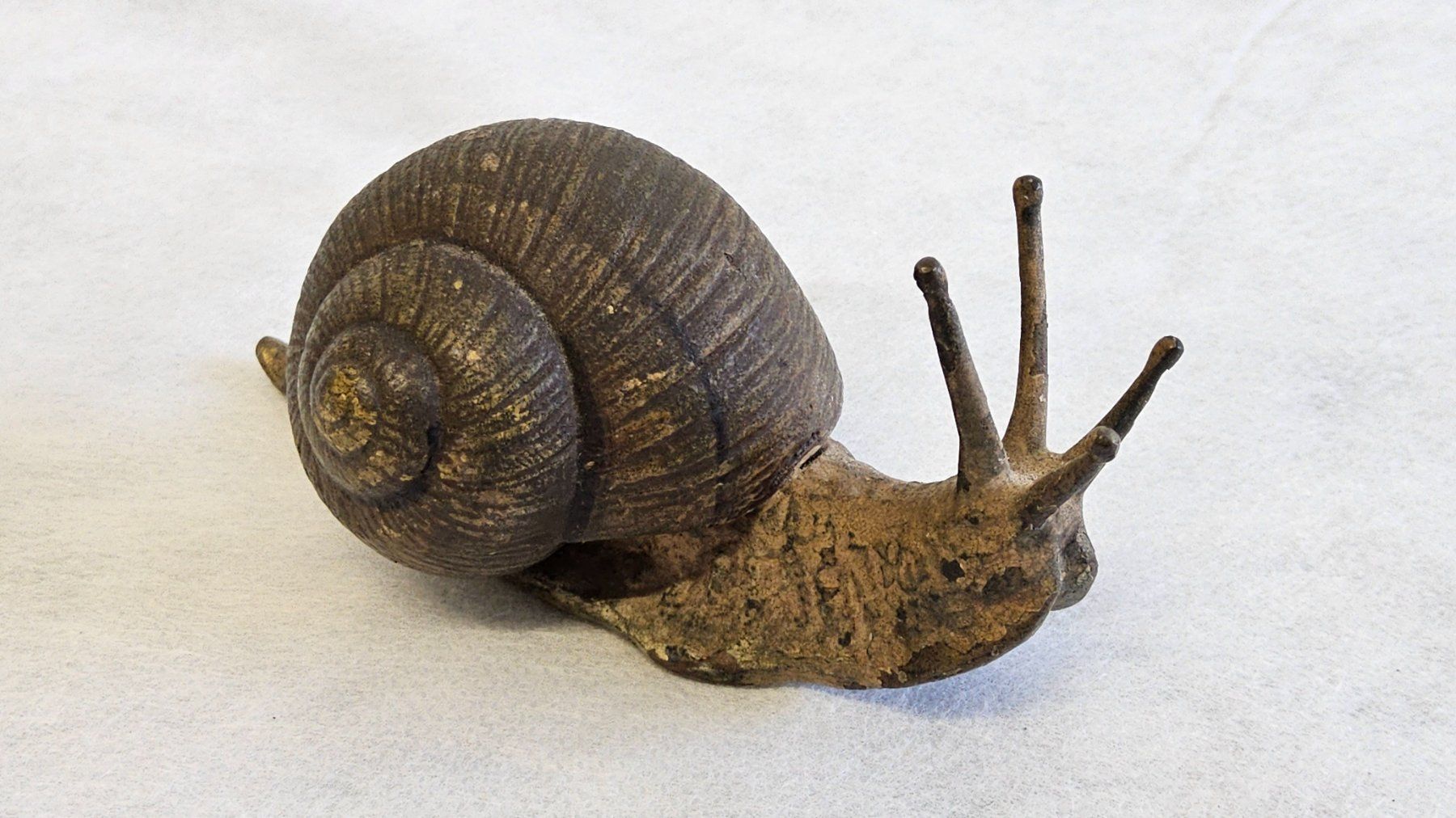 Figurines: Ancien escargot en bronze de Vienne – D'occasion à Malleray par Frederic24 7