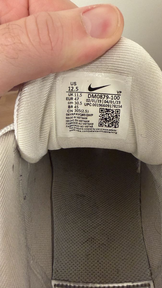 Nike Scarpe da uomo: Nike NOCTA Glide Weiss Grösse 47 – Usato da Zürich venduto da zc_as 4