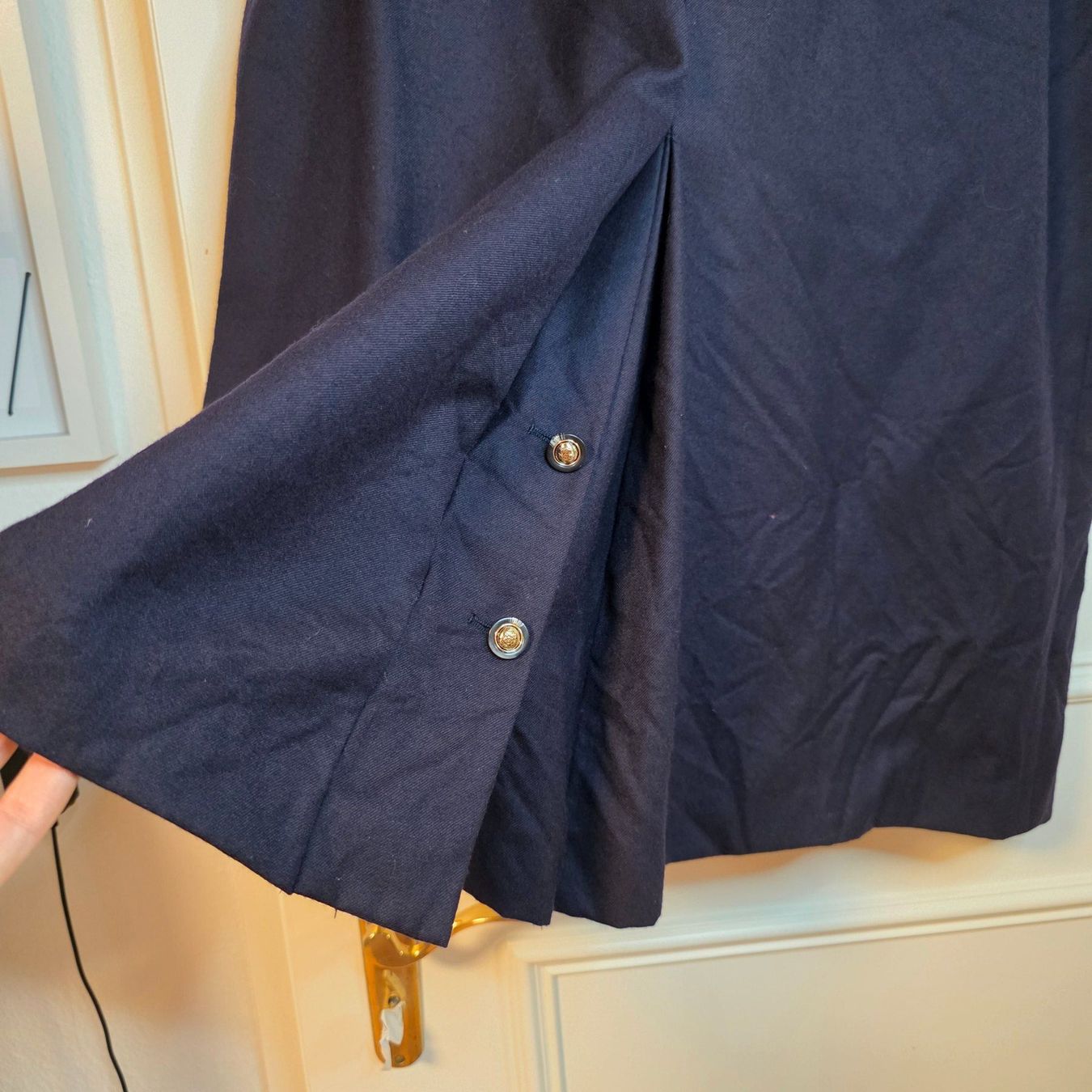 Röcke: Vintage Midirock Marineblau Gr. 48 – Gebraucht aus Wald ZH von CapLux 3