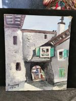 HUILE SUR TOILE SIGNÉE ET DATÉE 1970