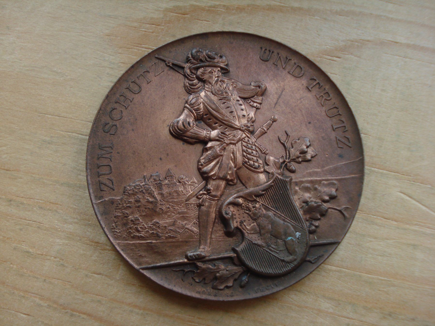 Medaillen: (H2) Swiss shooting Bern 1891 215c – Gebraucht aus Erlach von Net-Coins 1