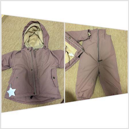 Schneehose & -Jacke von Mini A Ture Gr. 86, NP: 290.-