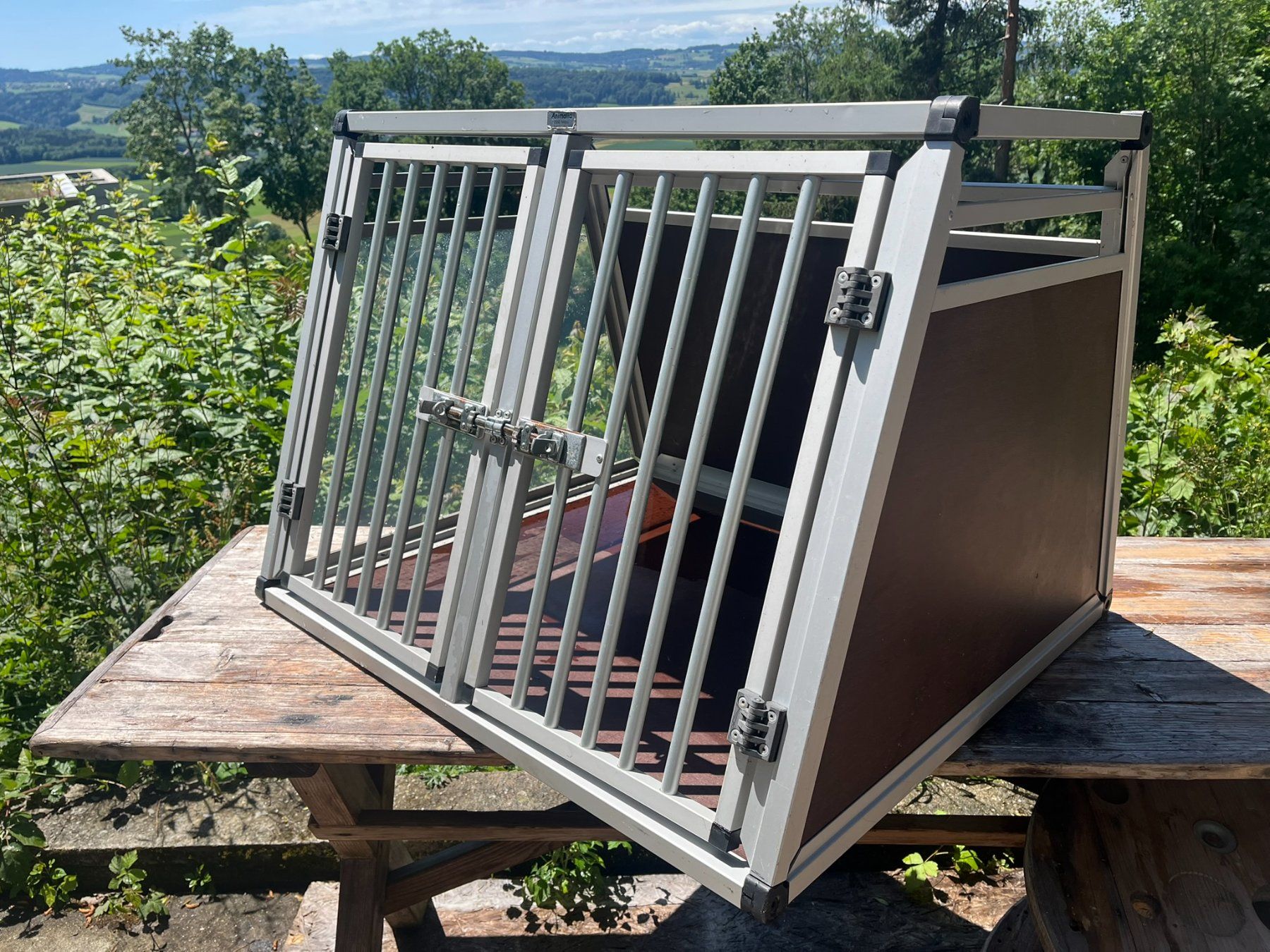 Cages, transport & sécurité: Grande cage chien – D'occasion à Vauderens par Thibaudbongard