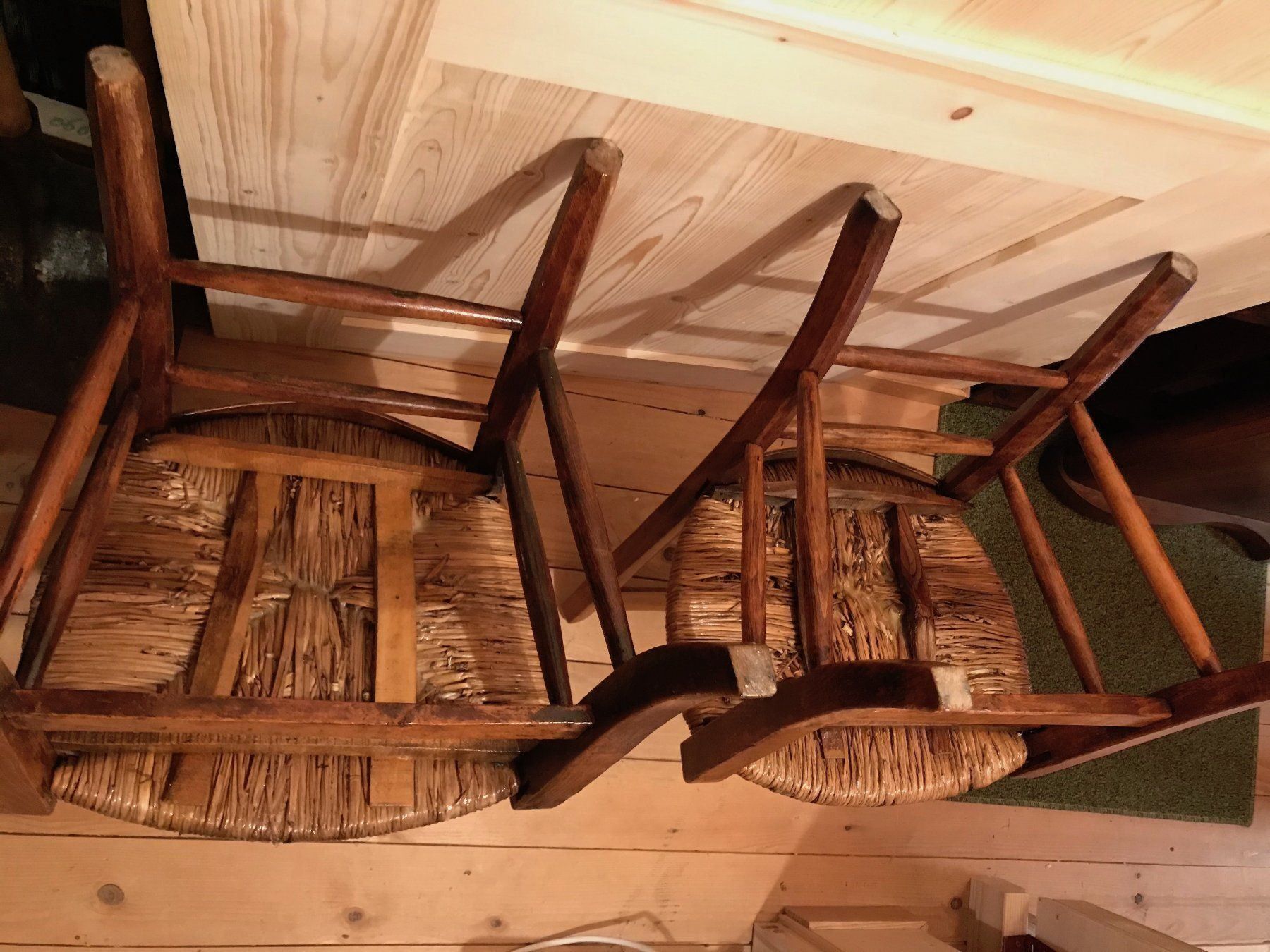 Sedie: 2 chaises paillées anciennes – Usato da Ste-Croix venduto da BuffetSC 4