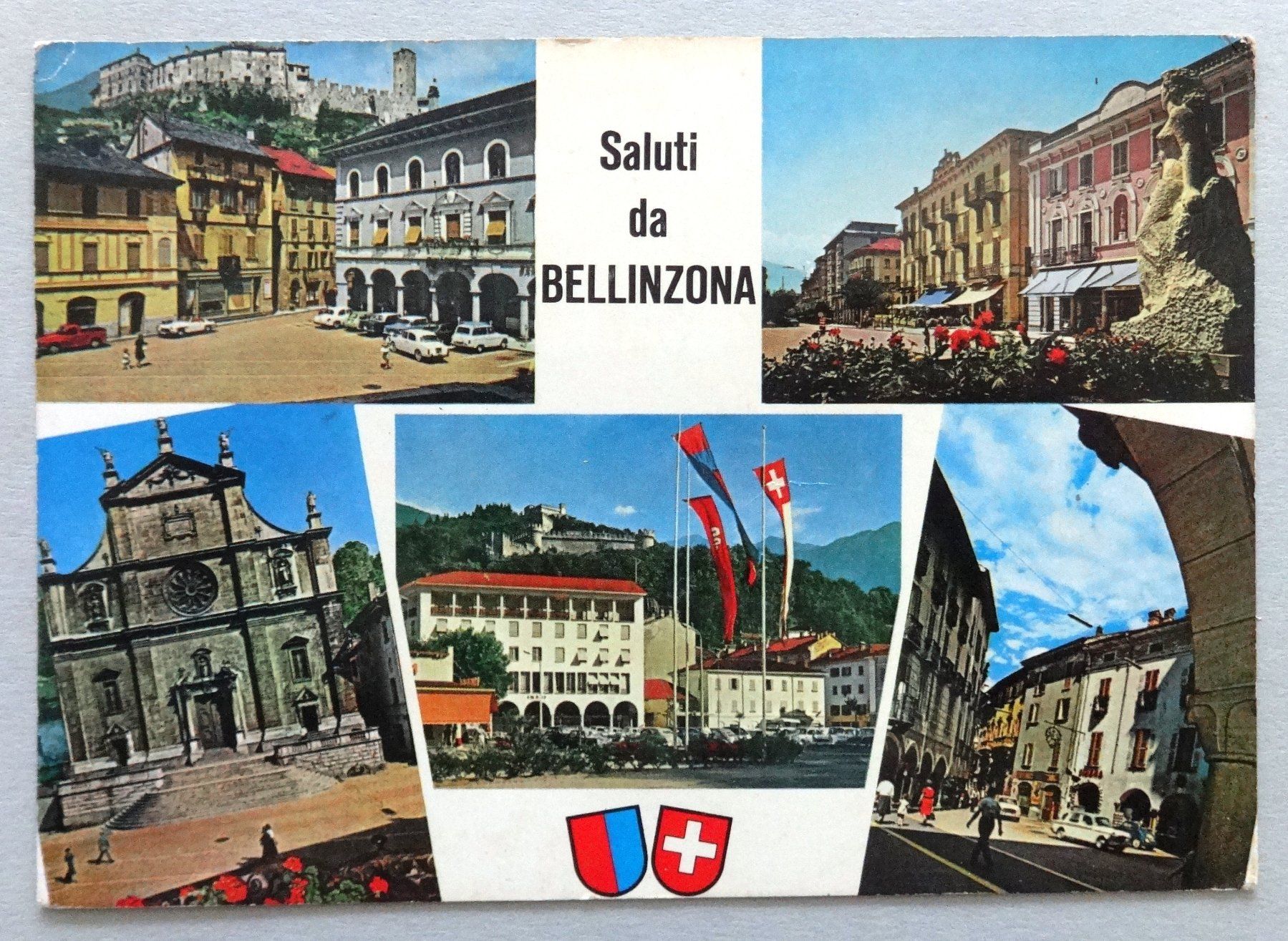 Ansichtskarten: Bellinzona – Gebraucht aus Fétigny von Billy2miny