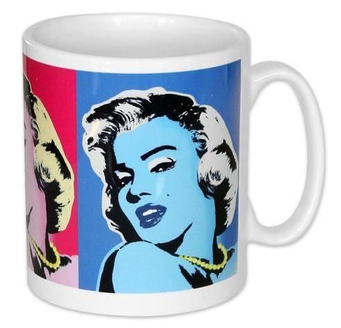 Mug Marilyn Monroe Vintage - Tasse Céramique Noir Et Blanc, 325 Ml, Micro-ondable, Avec Boîte