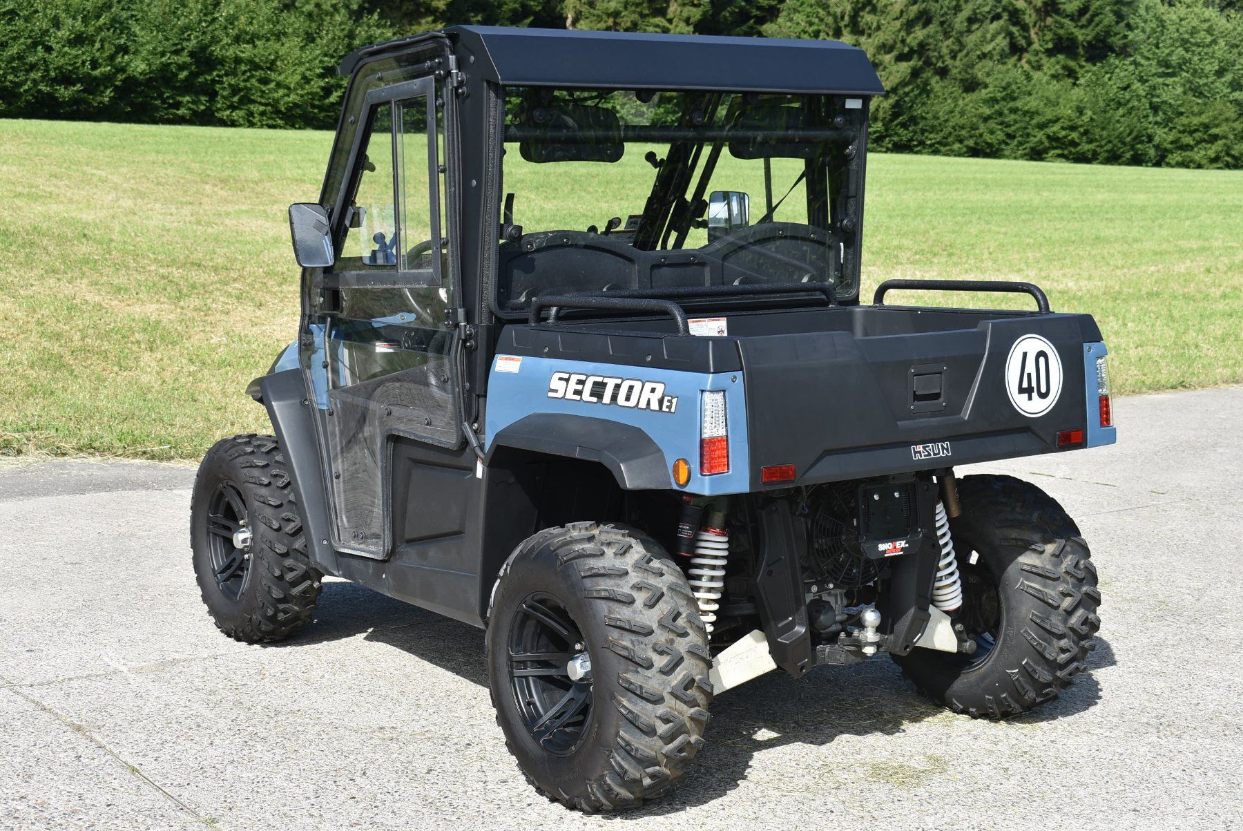 Quads: HISUN Sector E1 Elektro 4x4 – D'occasion à Sempach-Station par dragster410 4