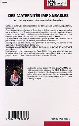 Libri: Des maternites impansables – Usato da Neuchâtel venduto da Dualseele 1
