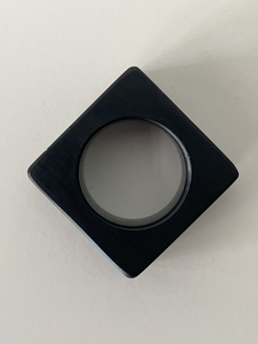 Ringe: Ring Plexiglas breit schwarz - 3 Grössen wählbar – Neu und originalverpackt aus Turgi von bar_8pdm 3