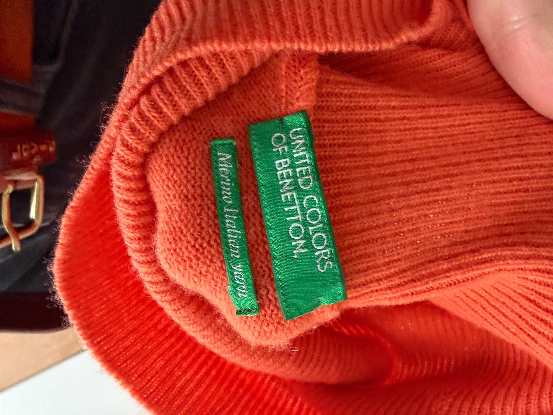 Benetton Maglioni & Felpe: Merino Wollpullover Grösse S – Nuovo (secondo la descrizione) da Eschenbach SG venduto da asaram 4