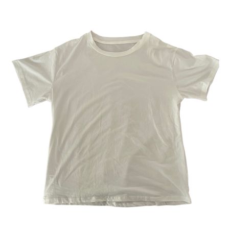 T-Shirt Basic, weiss