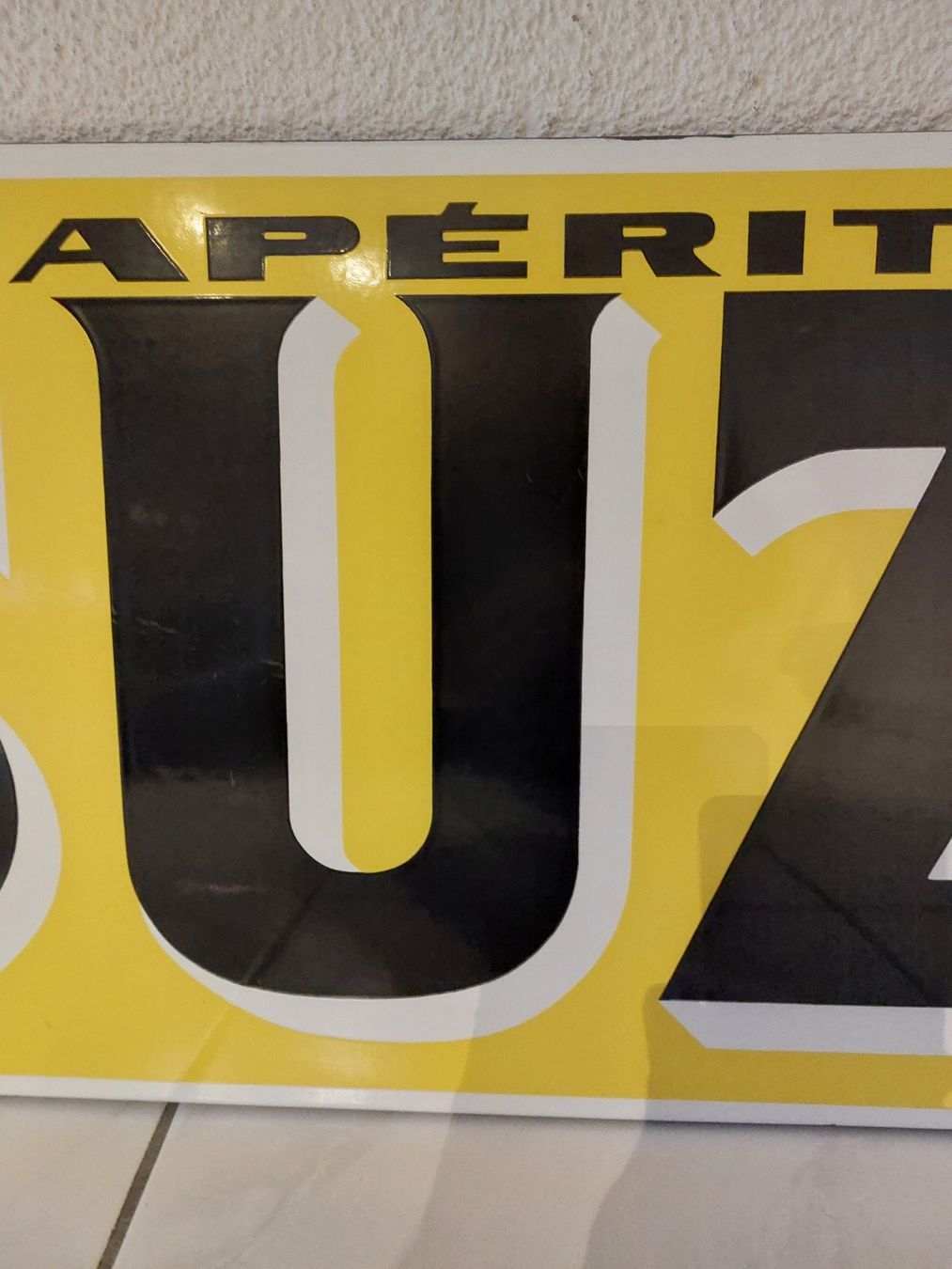 Campari Insegne: Emailschild SUZE Plaque émaillée Aperitif – Usato da Schenkon venduto da Elbarto007 2