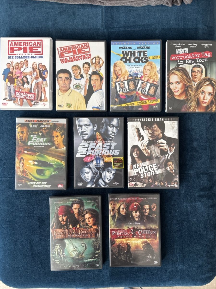 Tutti i DVDs: DVD Sammlung: Filmklassiker & Action – Usato da Hinwil venduto da musixx