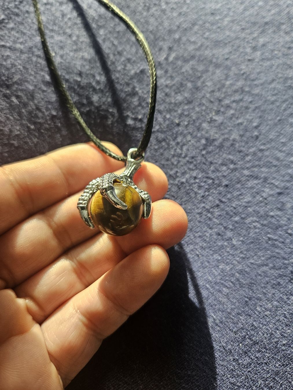 Ketten: Kette mit Tigerauge und Kralle – Neu (gemäss Beschreibung) aus Zürich von pintolino