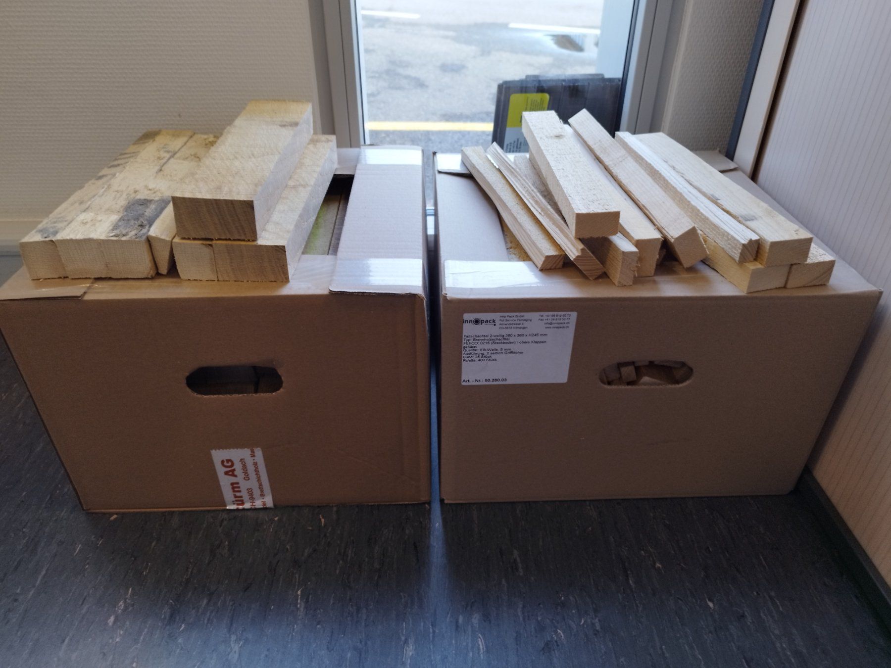 Articoli in legno: Kaminholz Laubholz – Nuovo (secondo la descrizione) da Goldach venduto da Holzwurm94