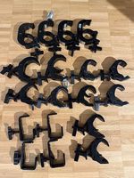 18x Truss-Schellen Set (Trigger Clamps & Haken)