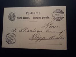 Postkarte, 1.III.(18)88