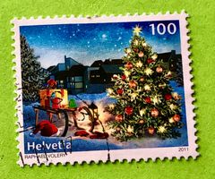 Nr.1414 Sondermarken Weihnachtsbaum GESTEMPELT 2011  ﻿  