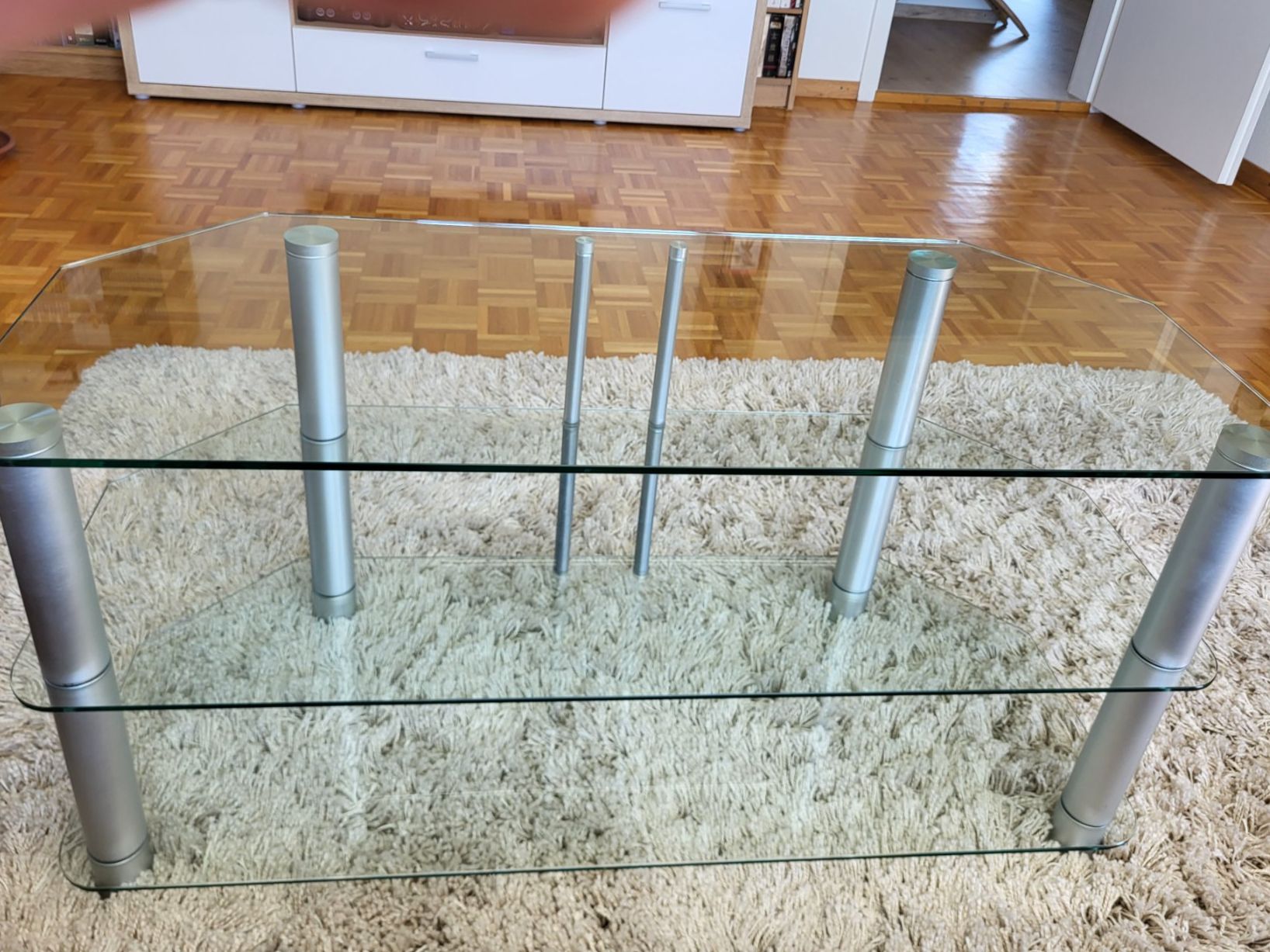 Tavoli: Table basse / meuble télé en verre – Usato da La Tour-de-Peilz venduto da Djjdjj 3